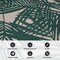 World Rug Gallery Contemporary Palm Leaf Textured Flat Weave Indoor/Outdoor Area Rug 2' x 3' Green 118GREEN2X3 - alternate 3